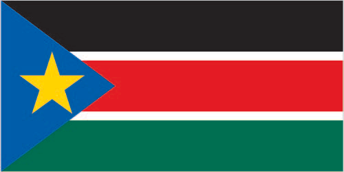 Flag of The South Sudan