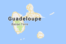 Map of Guadeloupe