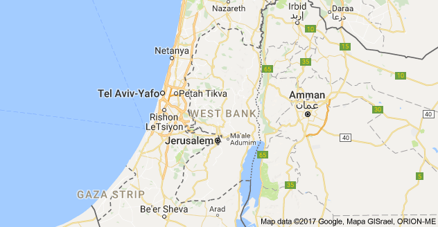 Map of Palestine